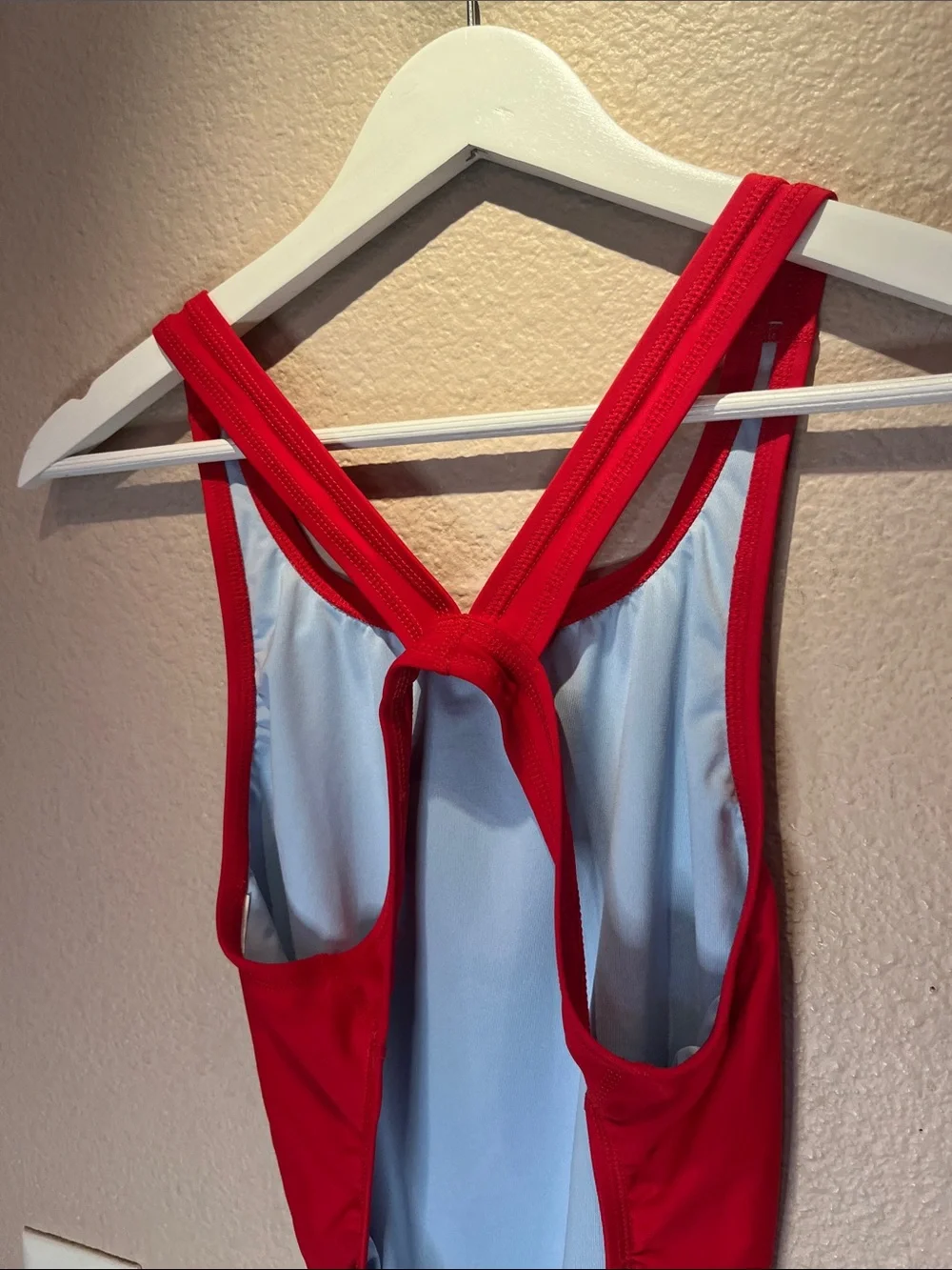 Nike Women’s Red Swimsuit Team Lifeguard Size 10 or 36